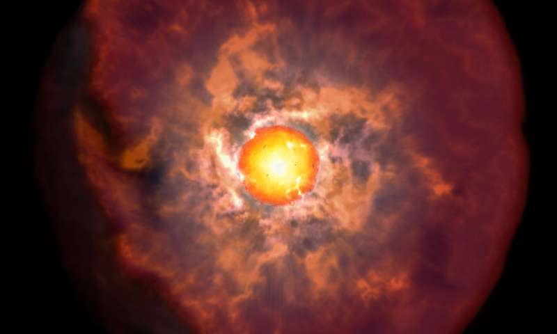 SUPERNOVAS OCULTAS FORNECEM PISTAS PARA A EVOLUÇÃO ESTELAR