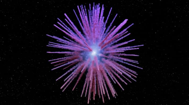 Astrônomos observam supernova em forma de dente-de-leão e uma estrela zumbi