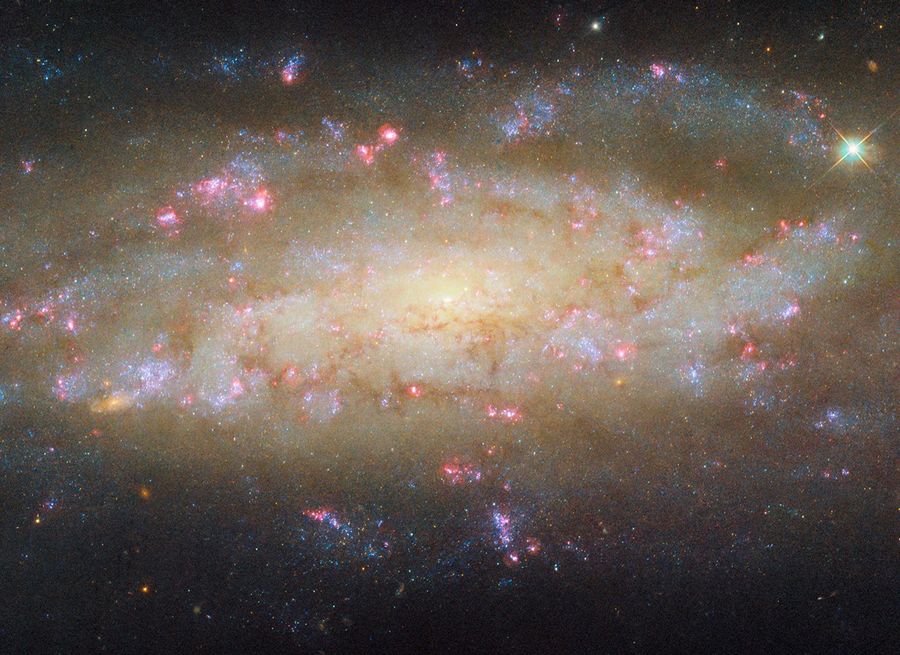 Hubble revela os segredos ocultos da galáxia NGC 7456